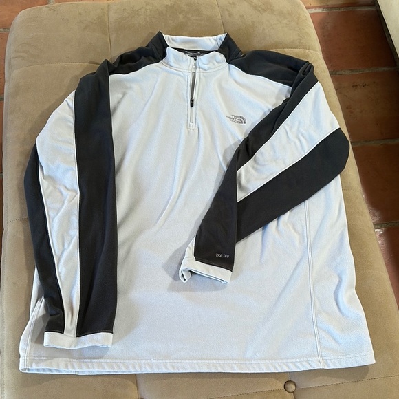 The North Face Men's 1/4 zip fleece Jacket shirt - Picture 1 of 8